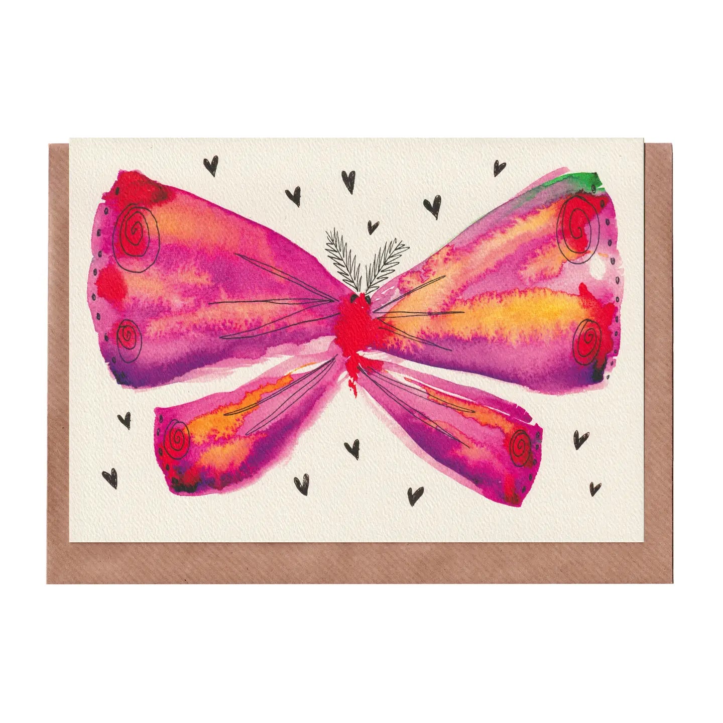 Moth Greetings Card