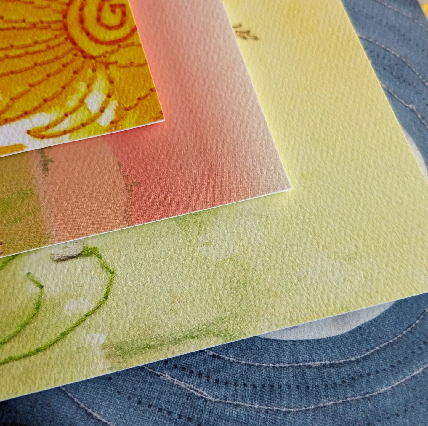 Card Texture Close Up - 300gsm Luxury Card