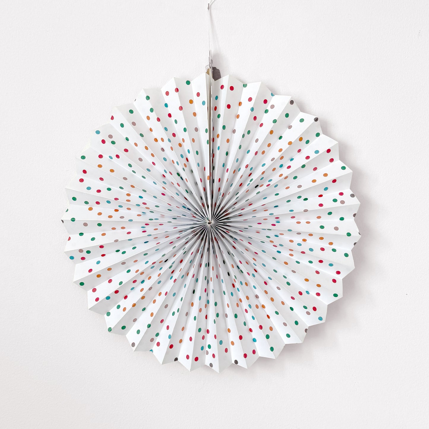 Paper Fan Decoration - Confetti
