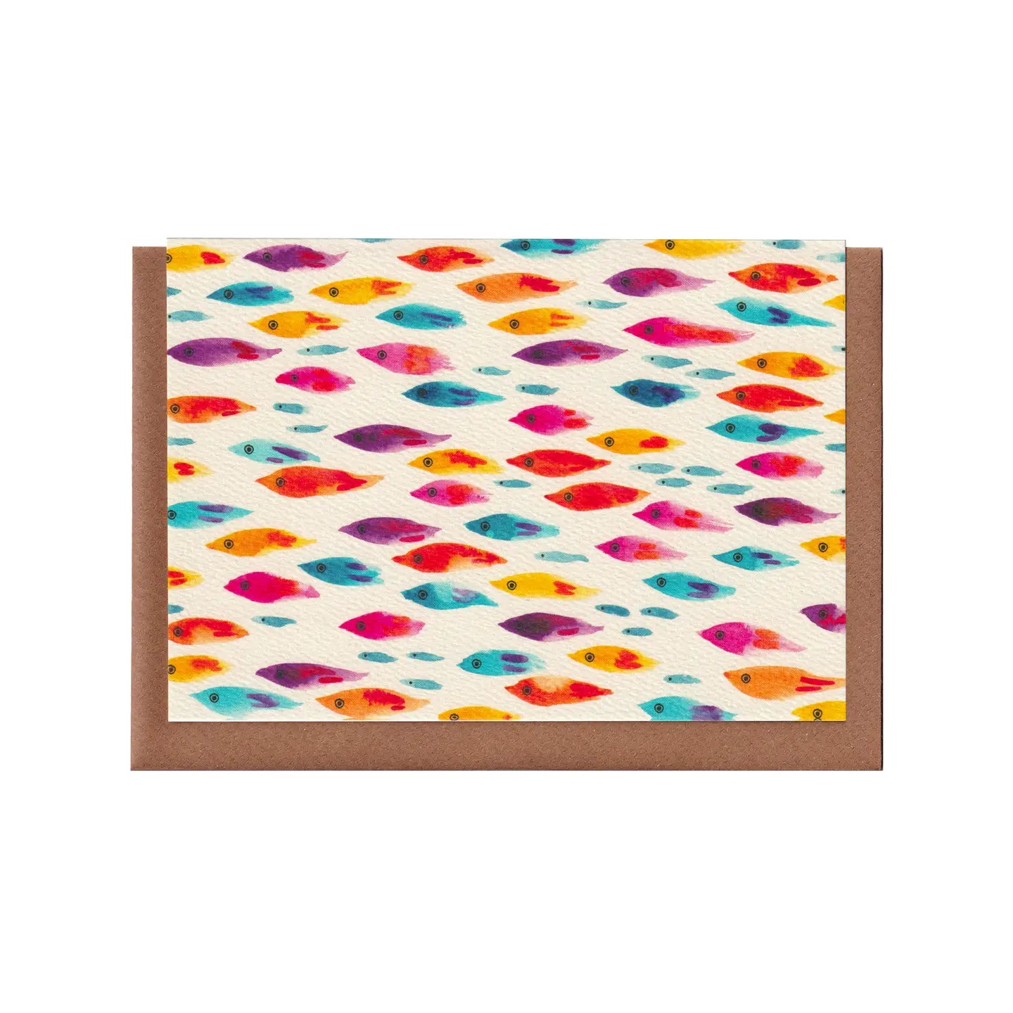 Fish Shoal Greetings Card