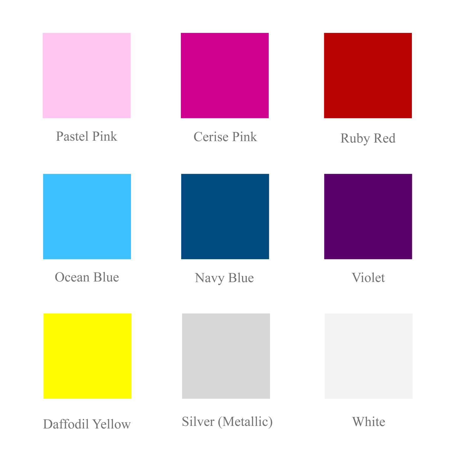 Gift wrapping tissue paper colours - Bella & The Moon (Handmade Gifts and Stationery)