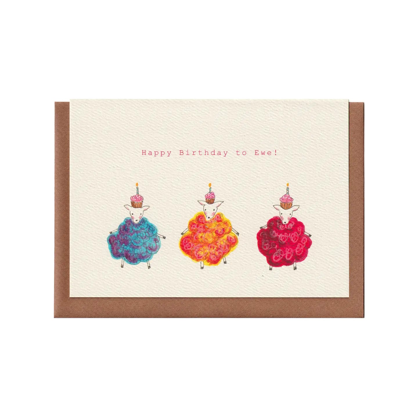 Happy Birthday to Ewe - Birthday Greetings Card