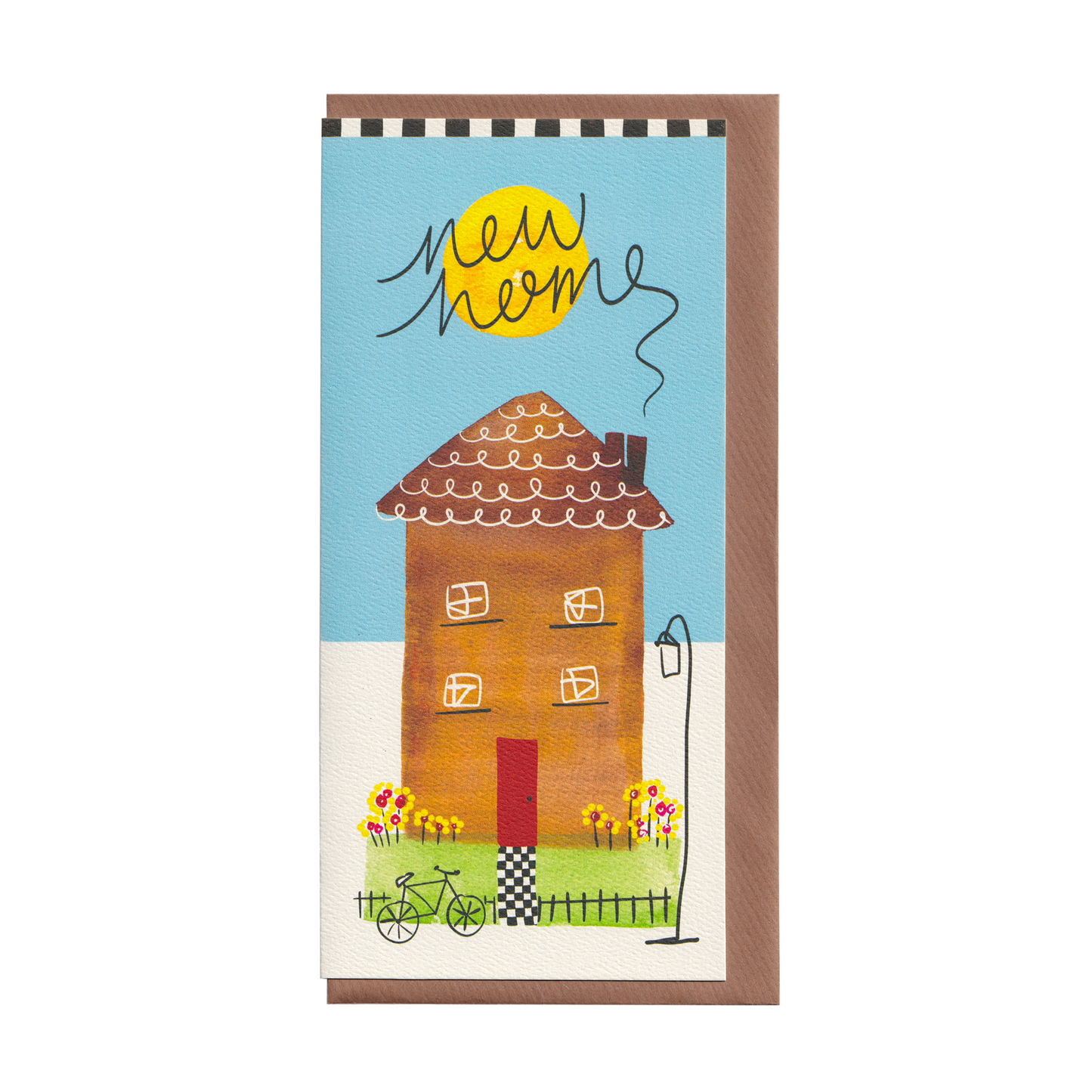 NEW: New Home - Cut-Out Bookmark Greetings Card
