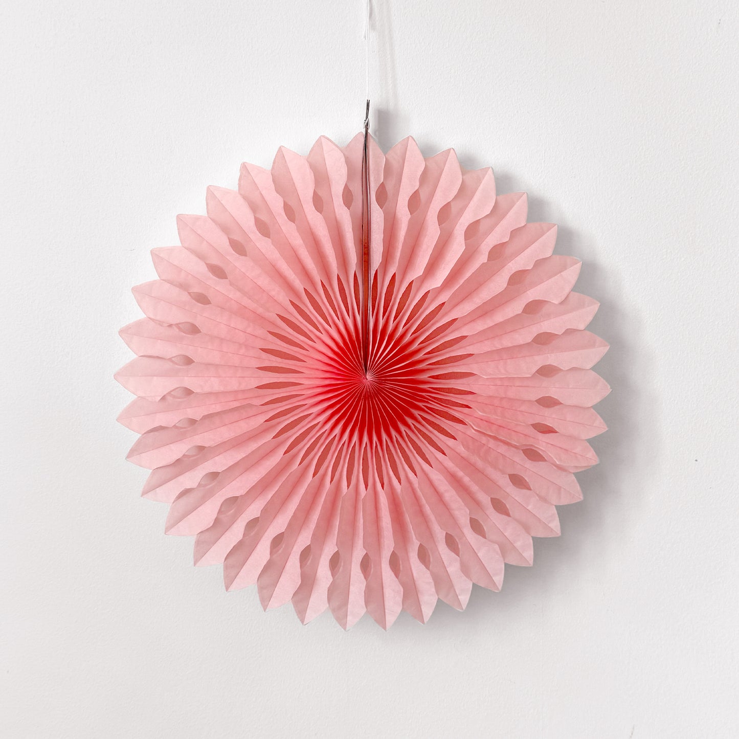 Paper Fan Decoration- Candy Floss Pink
