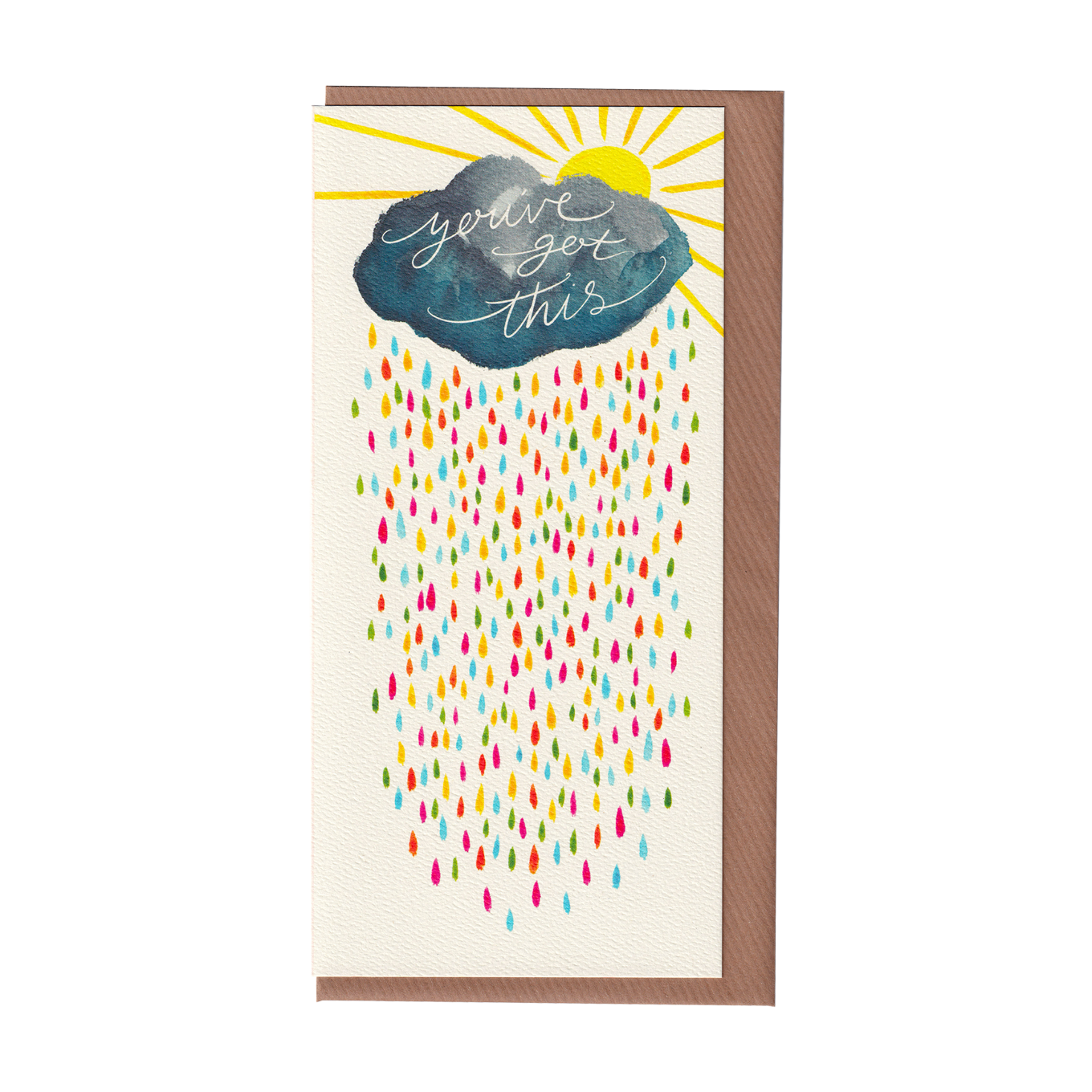 NEW: You've Got This - Cut-Out Bookmark Greetings Card