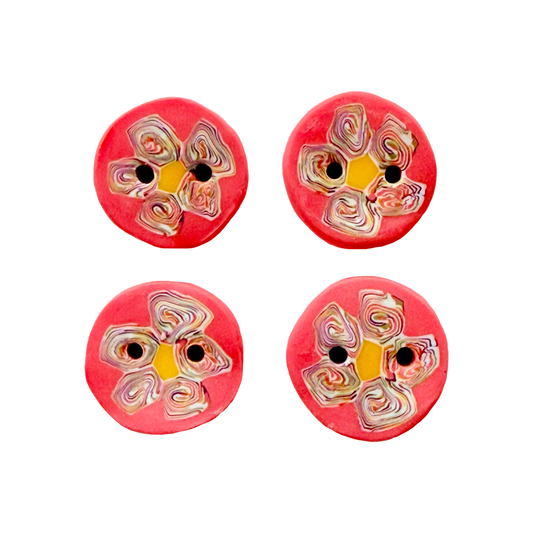 Handmade Daisy Buttons