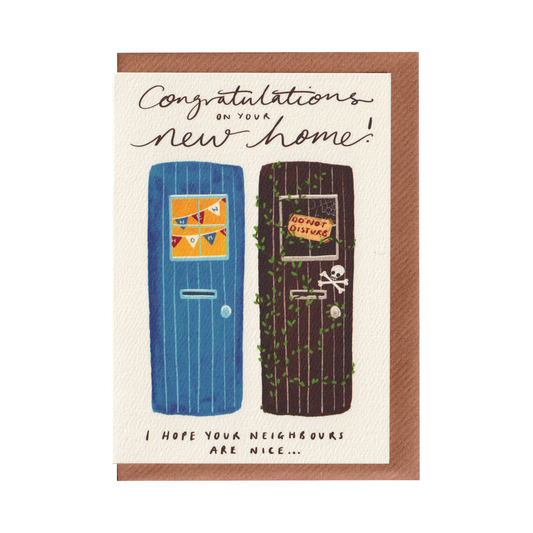 New Home - Congratulations Greetings Card