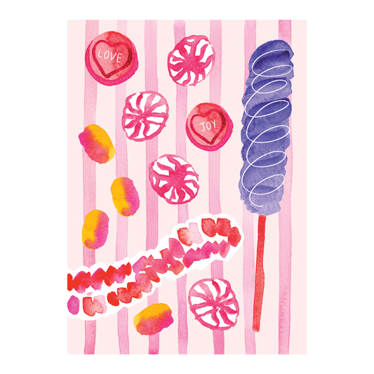 Sweets - A3 Art Print