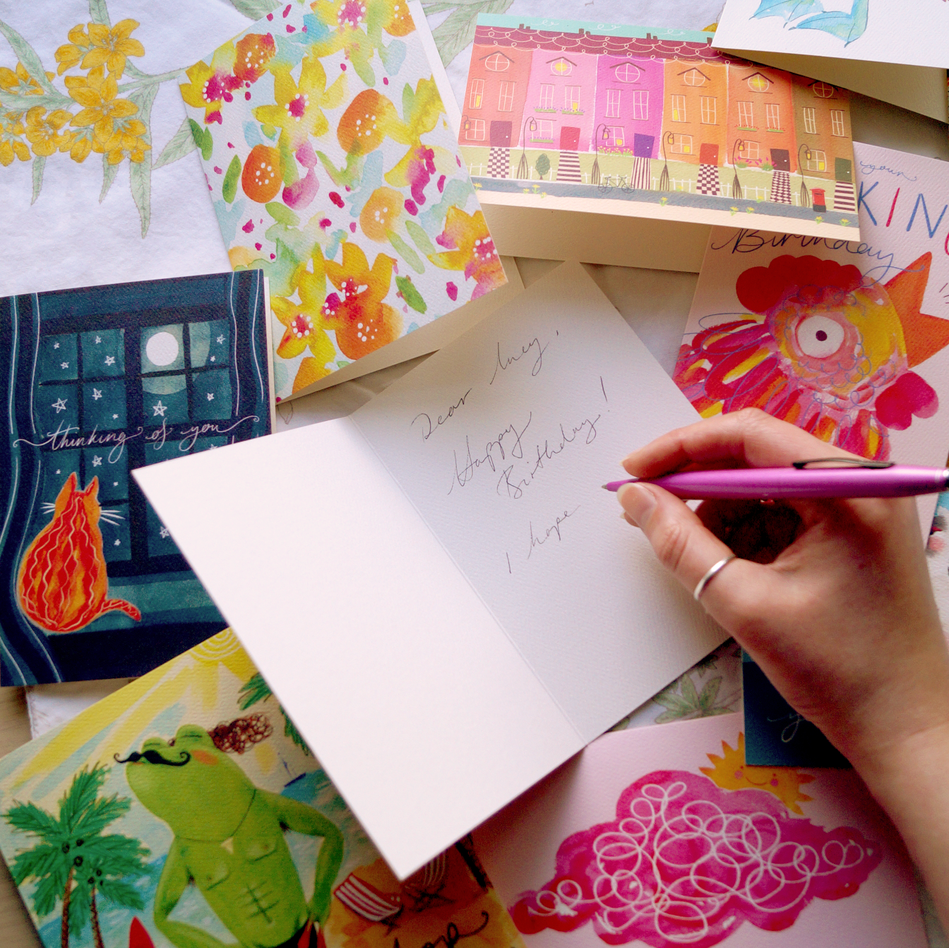 Custom Personalised Message (Greetings Card Add-On)