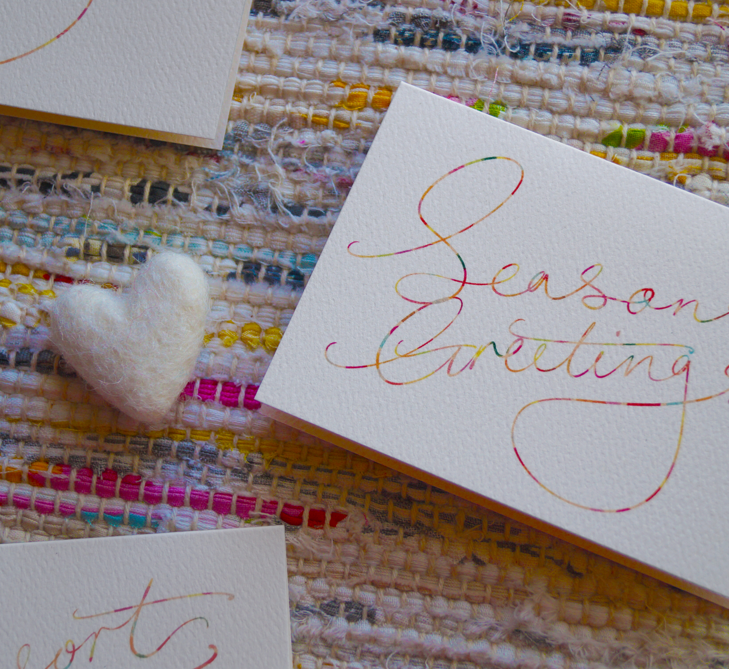 Modern Calligraphy Collection - Christmas Greetings Cards