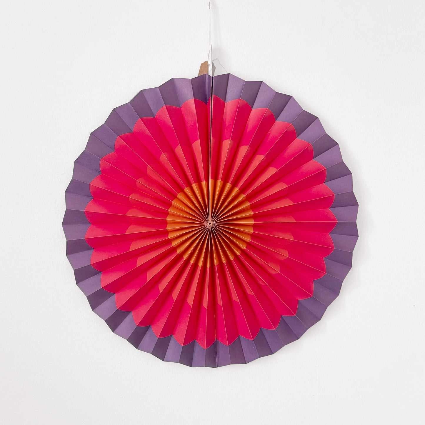 Paper Fan Decoration - Dragon's Eye