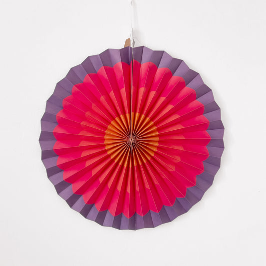 Paper Fan Decoration - Dragon's Eye