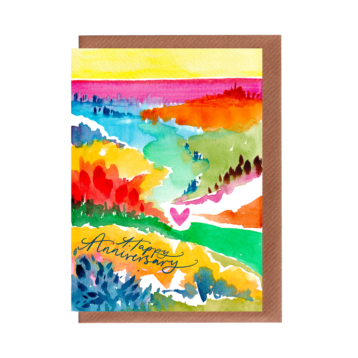 PREORDER: Happy Anniversary - Rainbow Valley Greetings Card