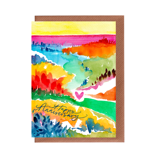 PREORDER: Happy Anniversary - Rainbow Valley Greetings Card