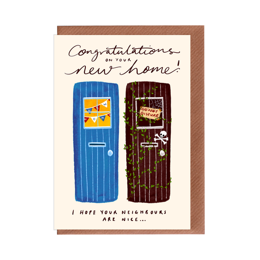 New Home - Congratulations Greetings Card