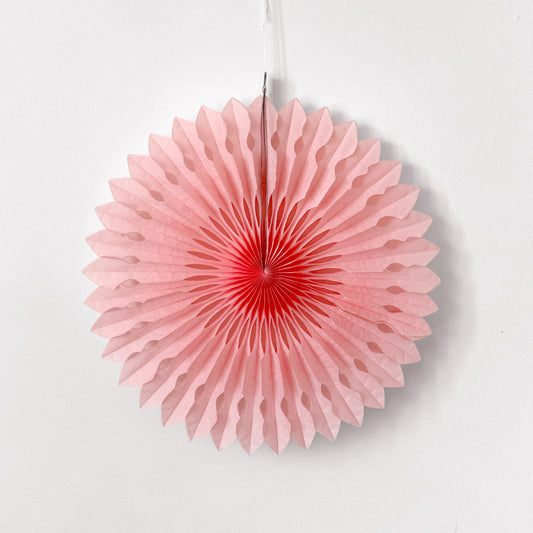 Paper Fan Decoration- Candy Floss Pink