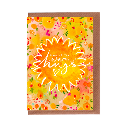 PREORDER: Sending You Warm Hugs Greetings Card