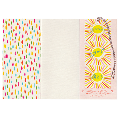 NEW: You've Got This - Cut-Out Bookmark Greetings Card